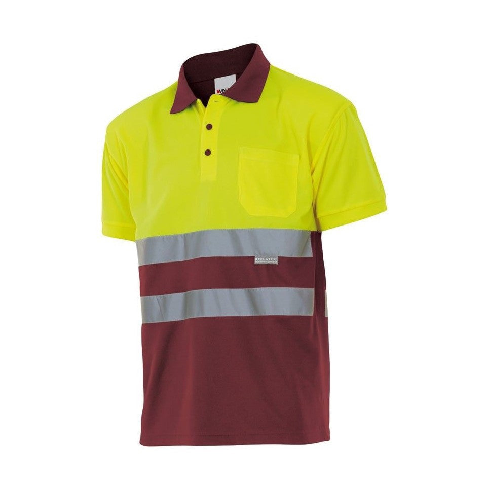 Polo alta visibilidad standard EN 20471 clase 1 VE173