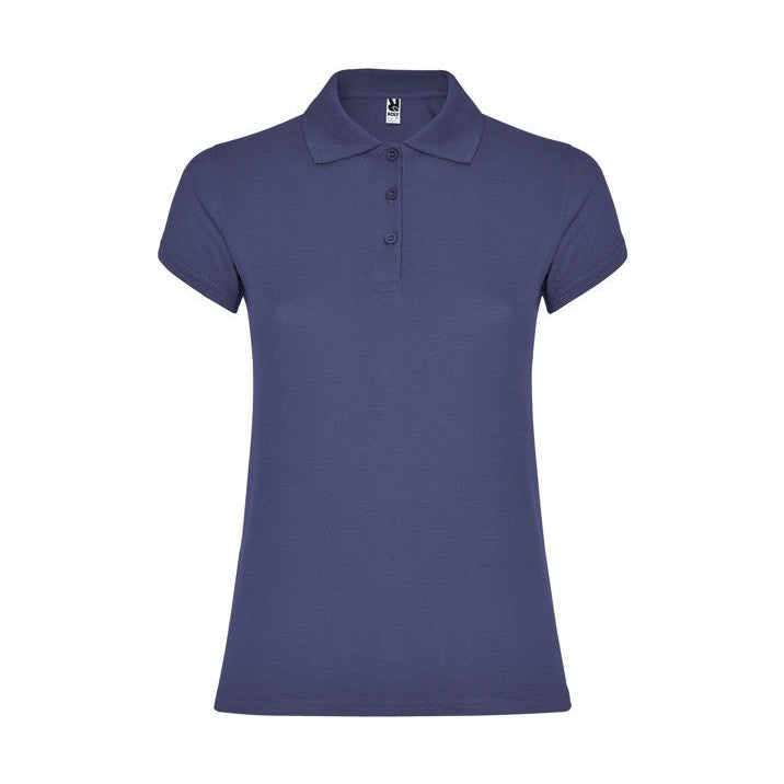 Polo entallado manga corta algodón piqué 200g RO6634