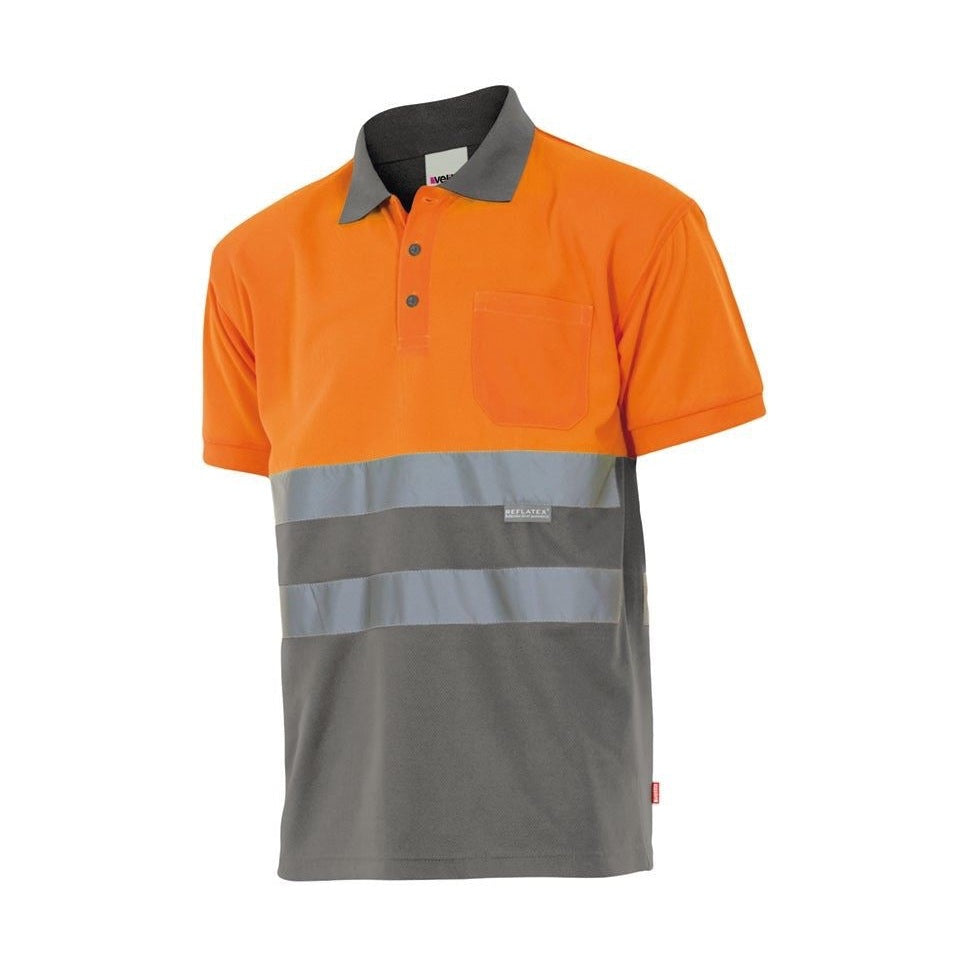 Polo alta visibilidad standard EN 20471 clase 1 VE173