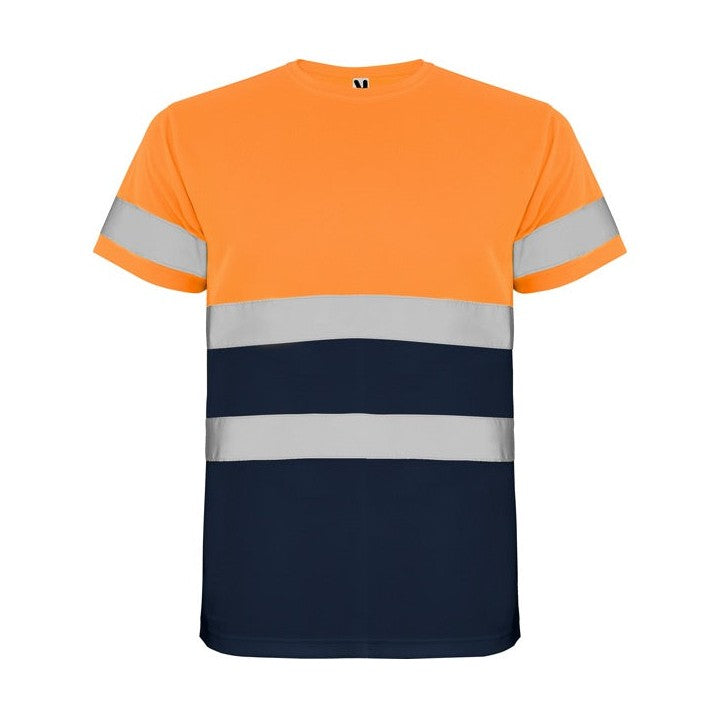 Camiseta técnica alta visibilidad transpirable Roly WRK RO9310