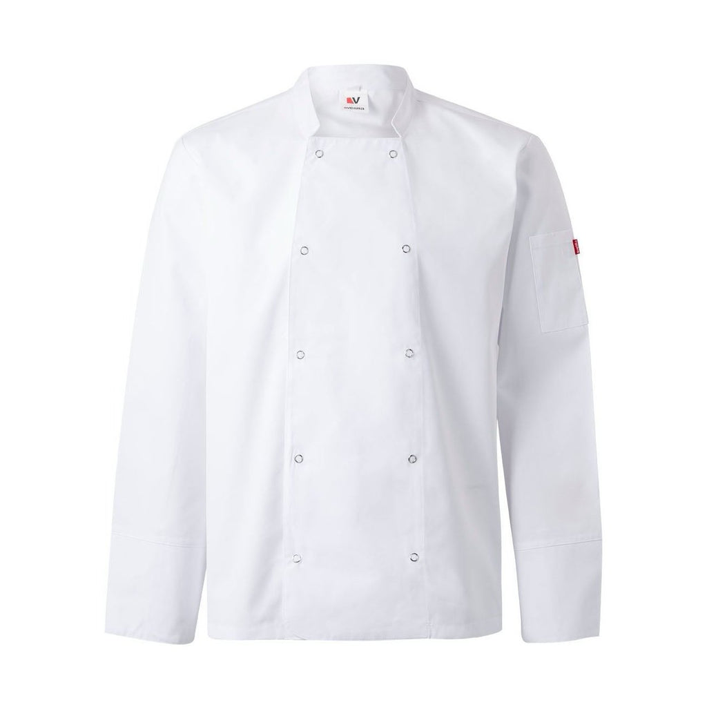 Chaqueta de cocina con automáticos manga larga VE405206