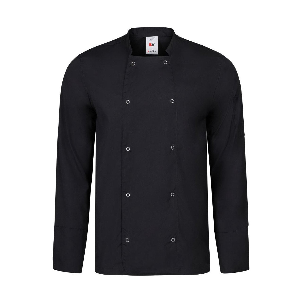 Chaqueta de cocina con automáticos manga larga VE405206
