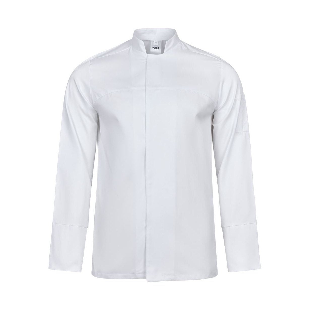 Chaqueta de cocina 100% algodón con cierre central VE405208A