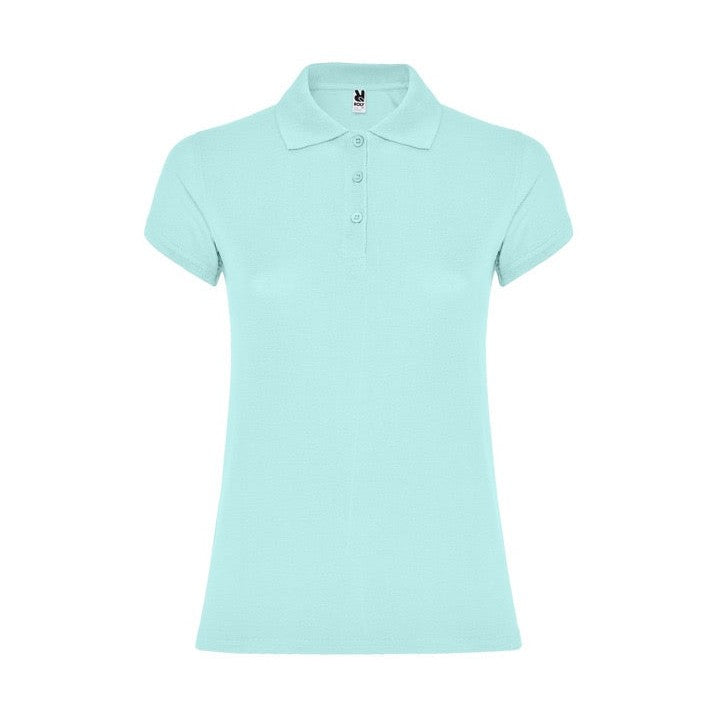 Polo entallado manga corta algodón piqué 200g RO6634