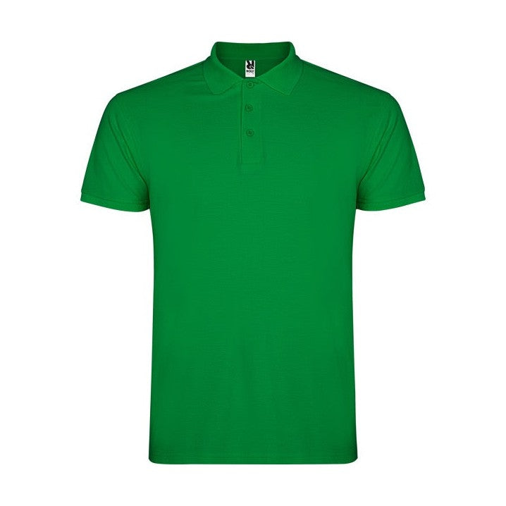 Polo de manga corta de algodón - punto piqué RO6638
