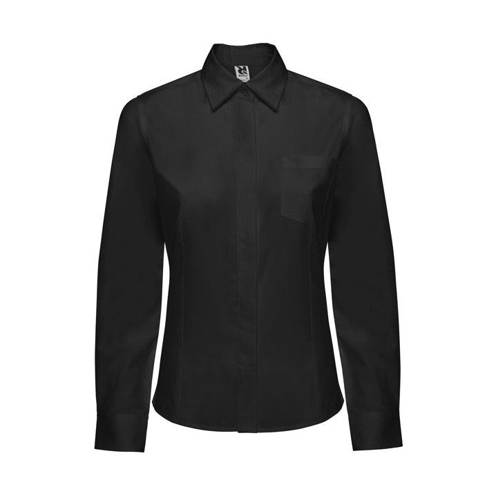 Camisa manga larga mujer entallada popelín SOFIA L/S RO5161