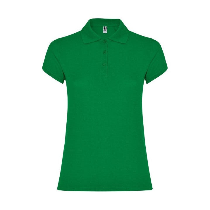 Polo entallado manga corta algodón piqué 200g RO6634