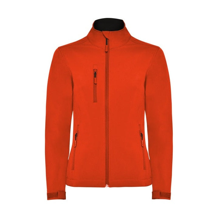Chaqueta mujer softshell de 2 capas con cremallera invertida RO6437