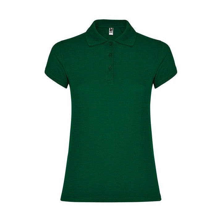 Polo entallado manga corta algodón piqué 200g RO6634