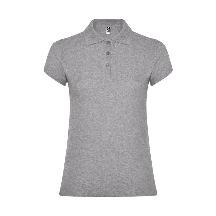 Polo entallado manga corta algodón piqué 200g RO6634