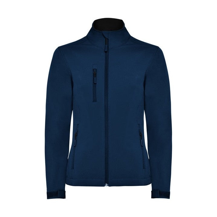 Chaqueta mujer softshell de 2 capas con cremallera invertida RO6437