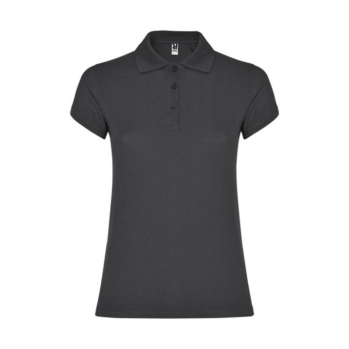 Polo entallado manga corta algodón piqué 200g RO6634