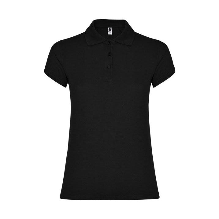 Polo entallado manga corta algodón piqué 200g RO6634