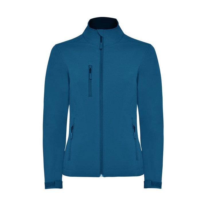 Chaqueta mujer softshell de 2 capas con cremallera invertida RO6437