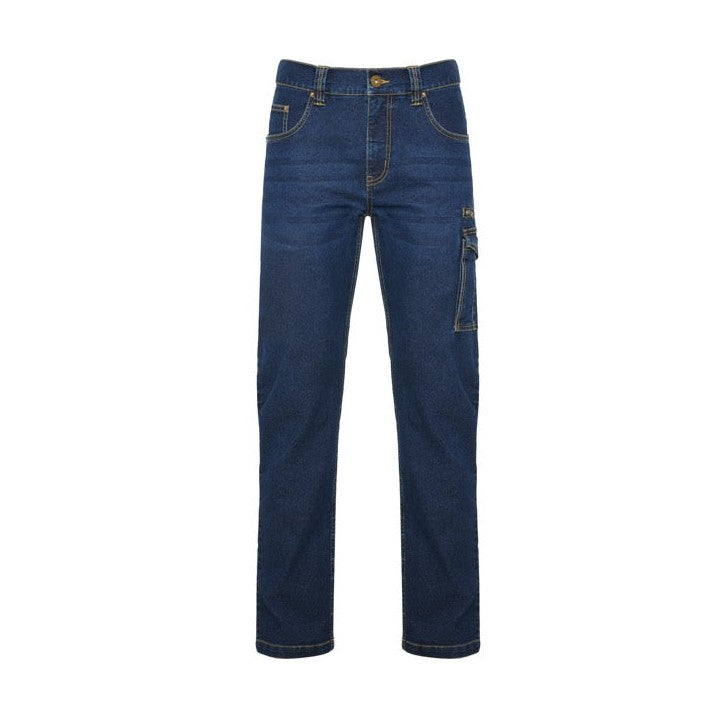 Pantalón vaquero multibolsillos stretch RO8402