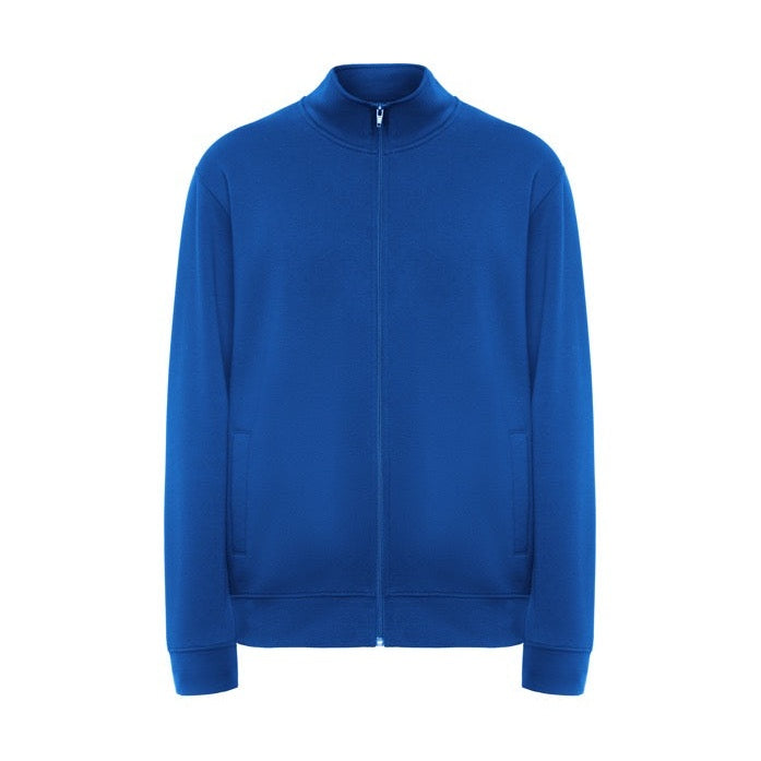 Sudadera unisex con cremallera frontal y cuello alto RO6439