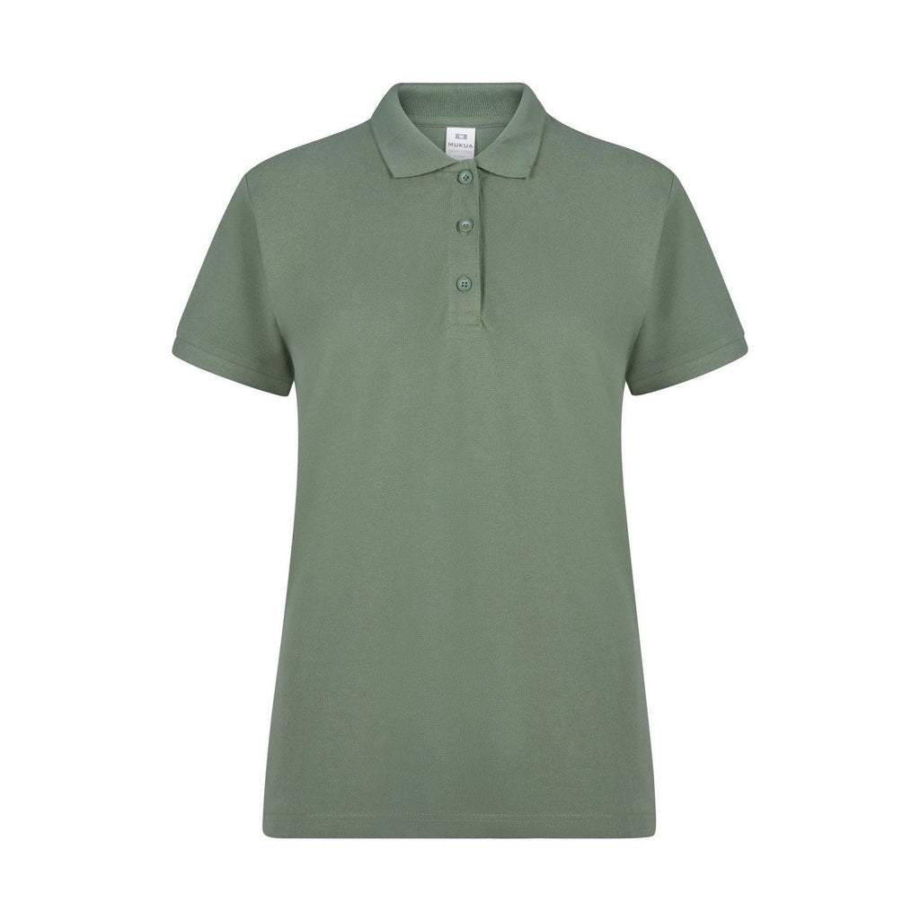 Polo mujer manga corta 100% algodón VEPS200WC