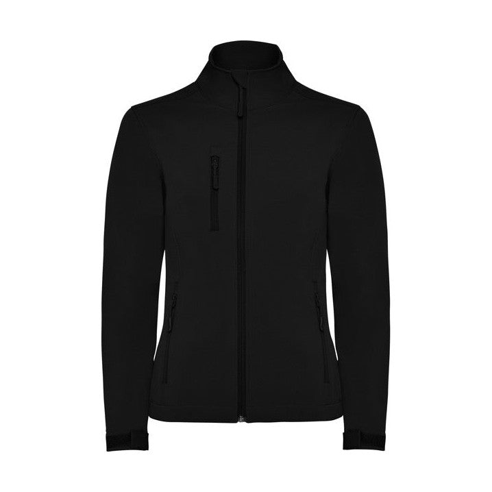 Chaqueta mujer softshell de 2 capas con cremallera invertida RO6437