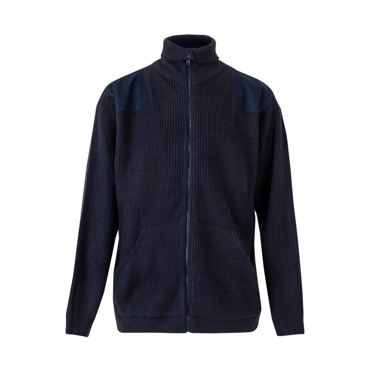 Chaqueta punto grueso con cuello alto VE102