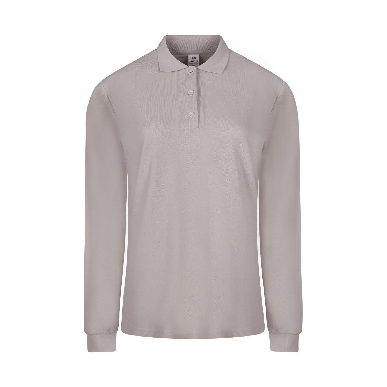 Polo mujer manga larga 100% algodón VEPL200WC