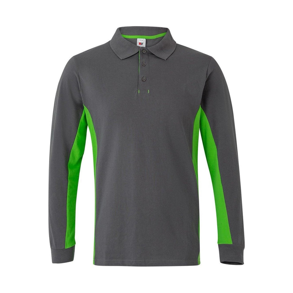 Polo de trabajo con cierre central de botones VE105514