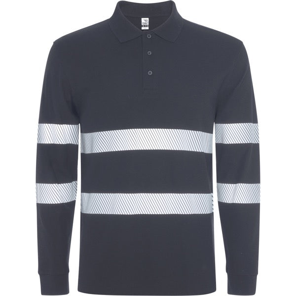 Polo manga larga visibilidad aumentada Roly WRK FORAN RO9325
