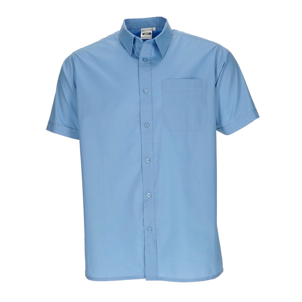 Camisa de trabajo de manga corta con bolsillo VAOPORTO