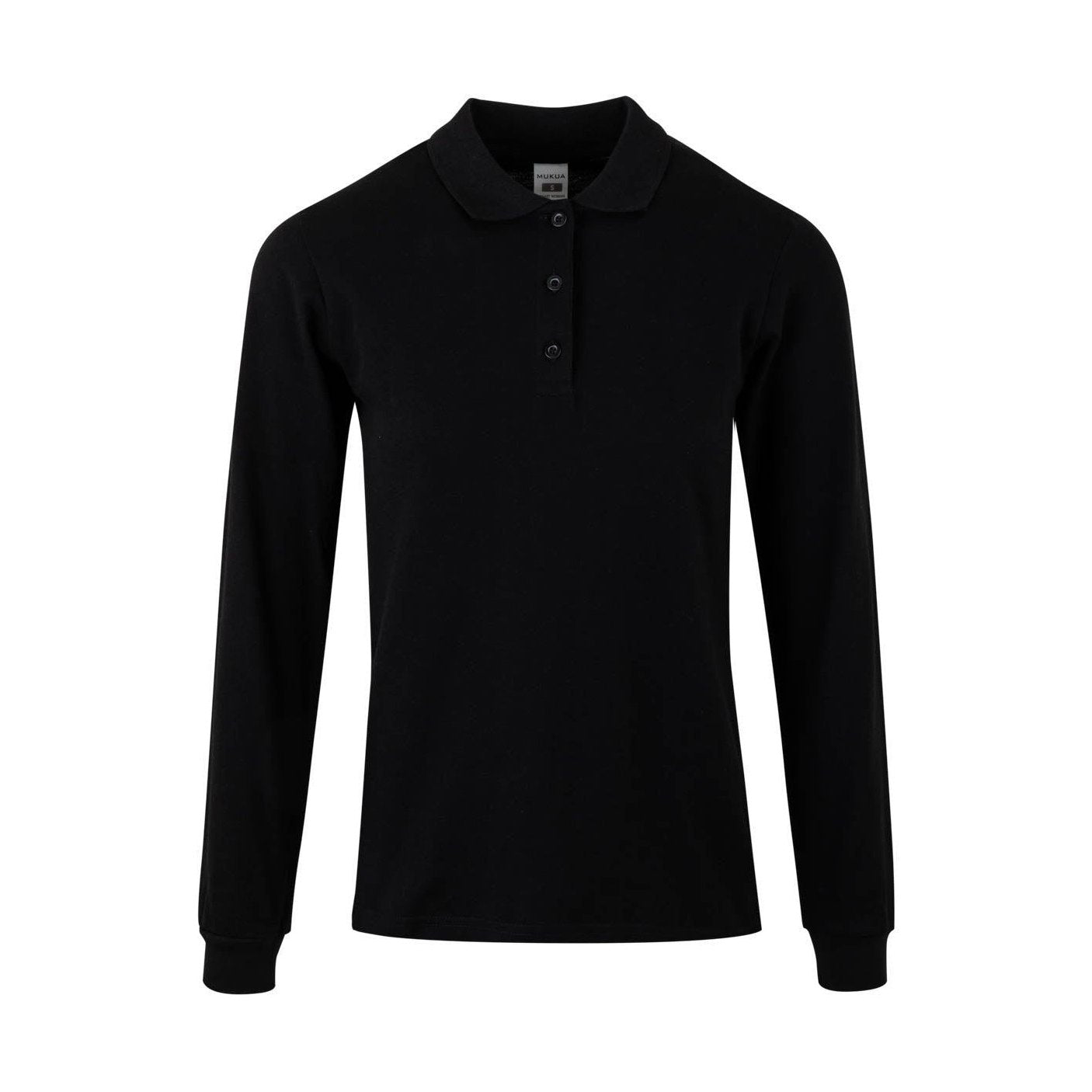 Polo mujer manga larga 100% algodón VEPL200WC