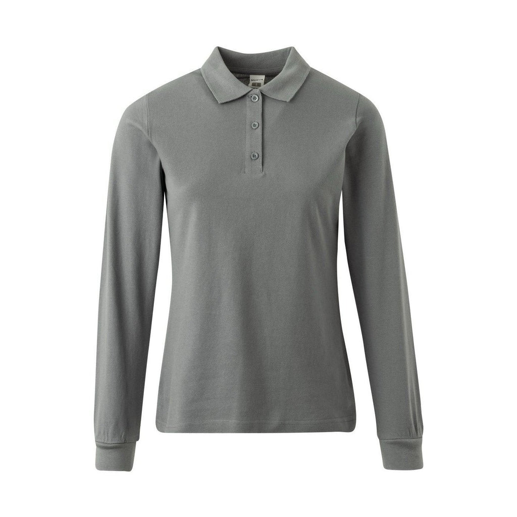 Polo mujer manga larga 100% algodón VEPL200WC