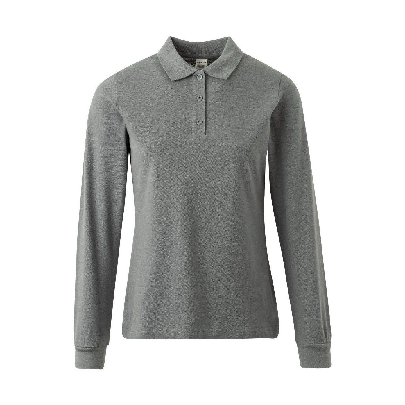 Polo mujer manga larga 100% algodón VEPL200WC