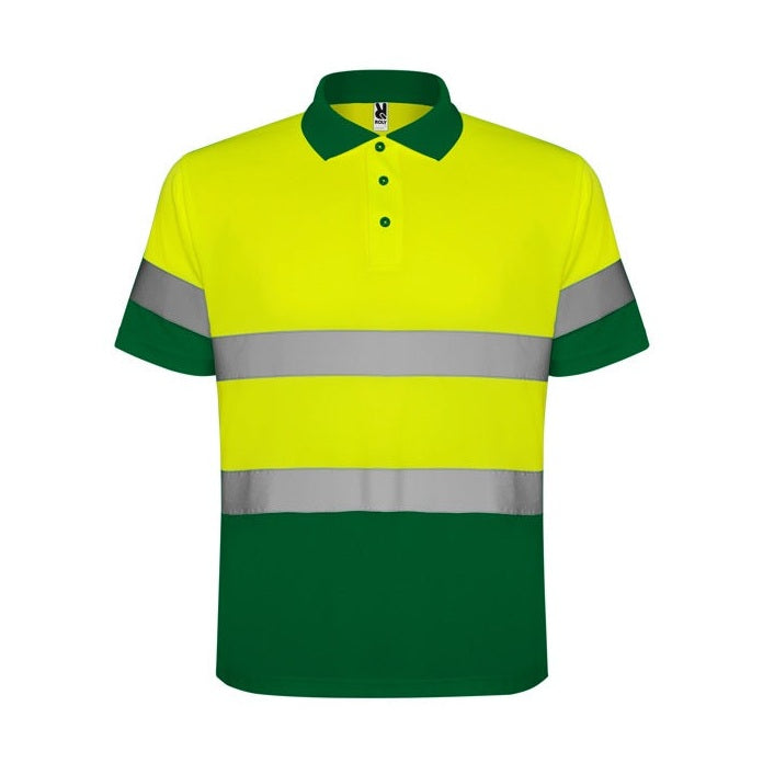 Polo manga corta alta visibilidad técnico RO9302