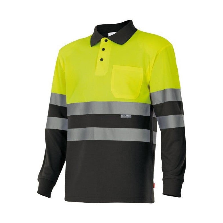 Polo alta visibilidad EN 20471 clase 1 VE175