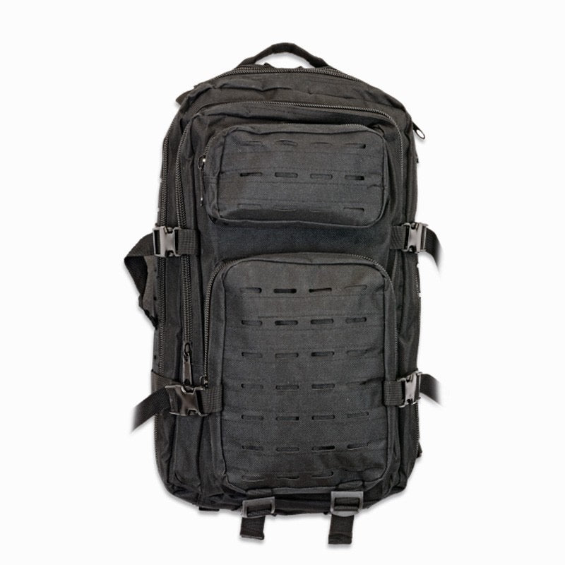 Mochila táctica patrol 30L sistema MOLLE corte láser TE811