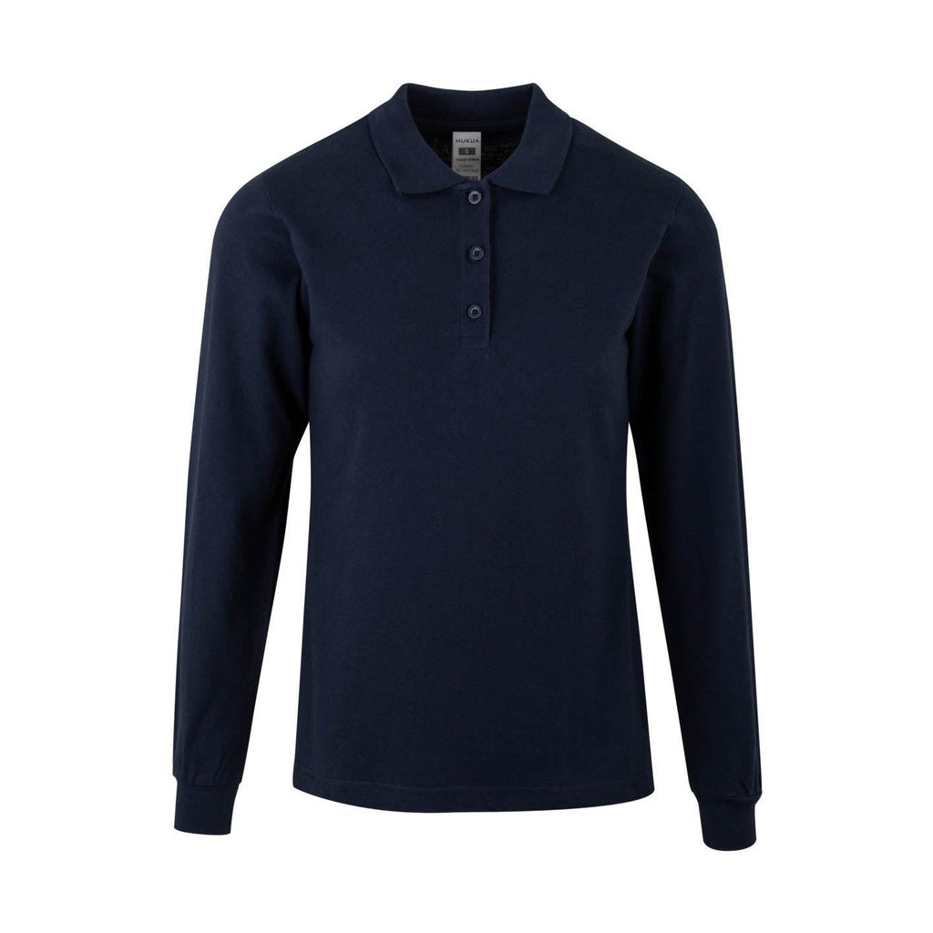 Polo mujer manga larga 100% algodón VEPL200WC