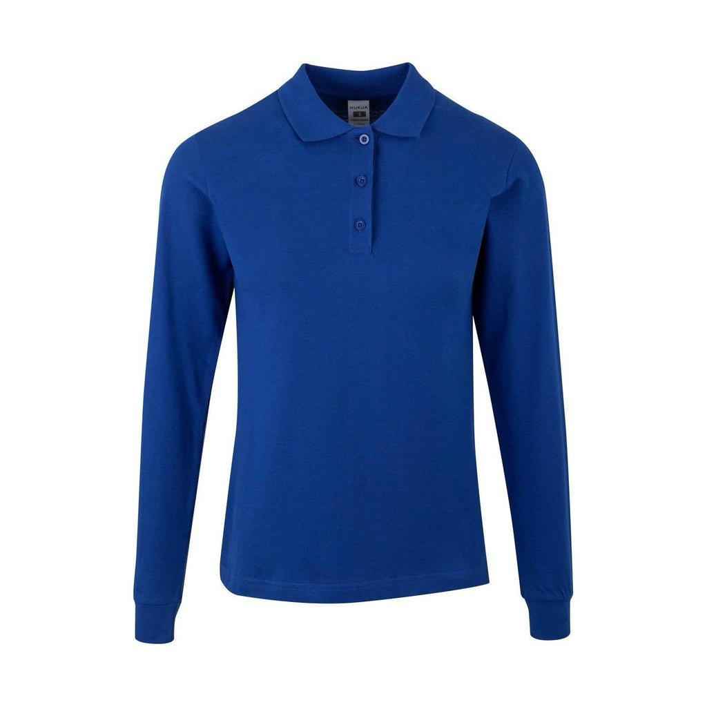 Polo mujer manga larga 100% algodón VEPL200WC