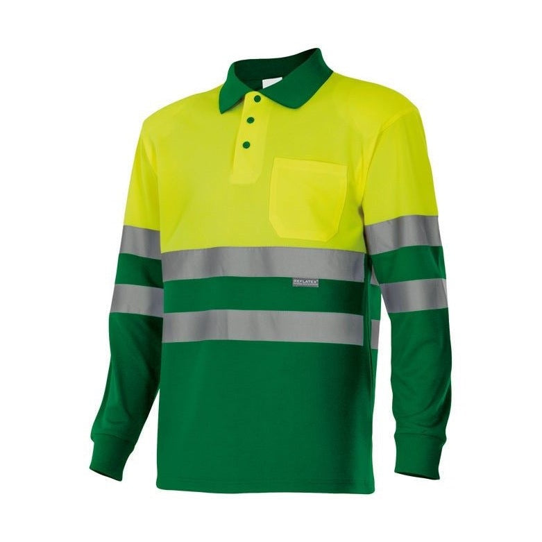 Polo alta visibilidad EN 20471 clase 1 VE175