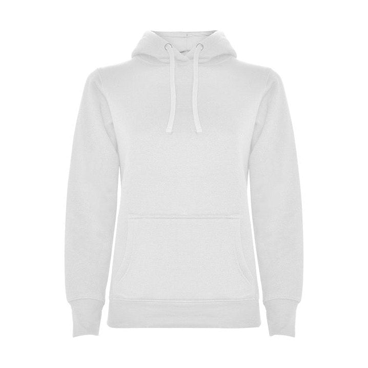 Sudadera mujer con capucha forrada y apertura para pulgar RO1068