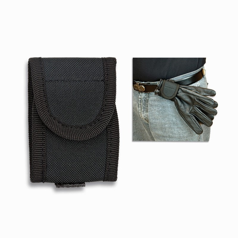 Funda portaguantes horizontal patrol nylon negro TE817