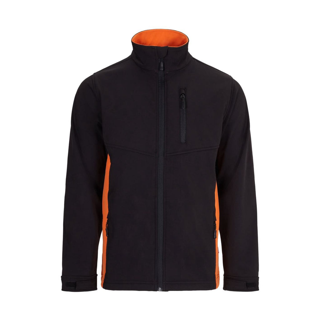 Cazadora softshell triple capa con detalles a contraste VE106004