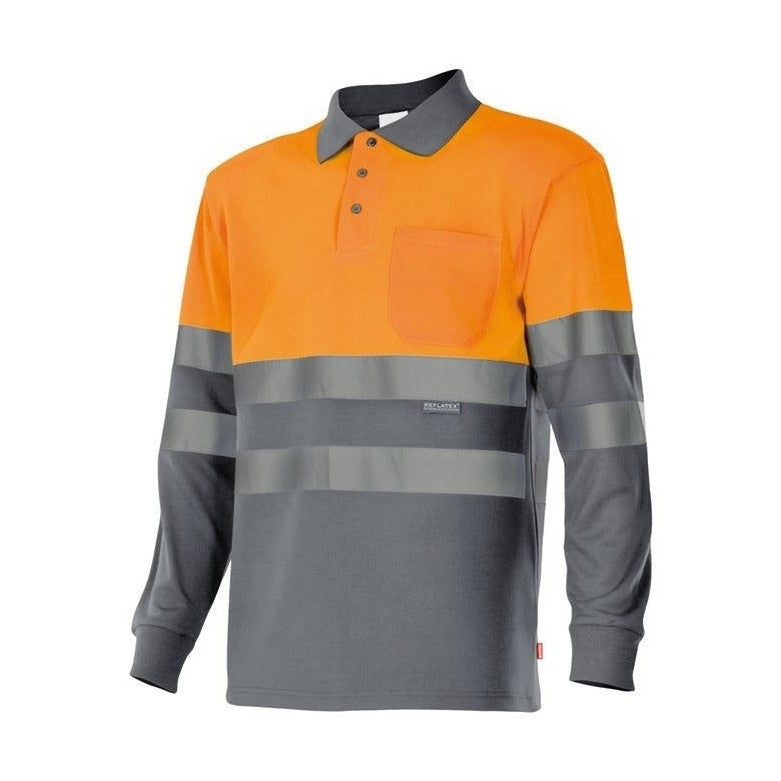 Polo alta visibilidad EN 20471 clase 1 VE175