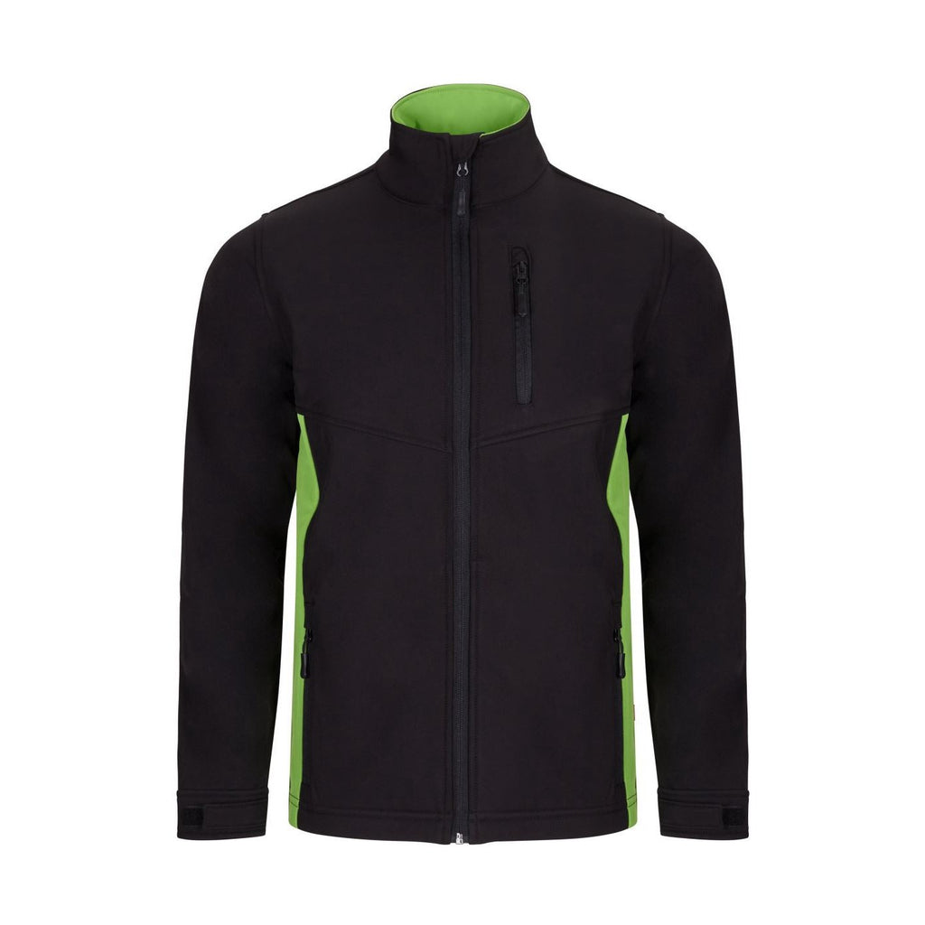 Cazadora softshell triple capa con detalles a contraste VE106004