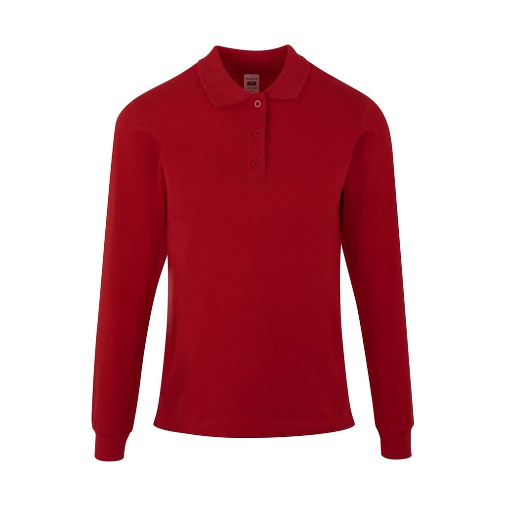 Polo mujer manga larga 100% algodón VEPL200WC