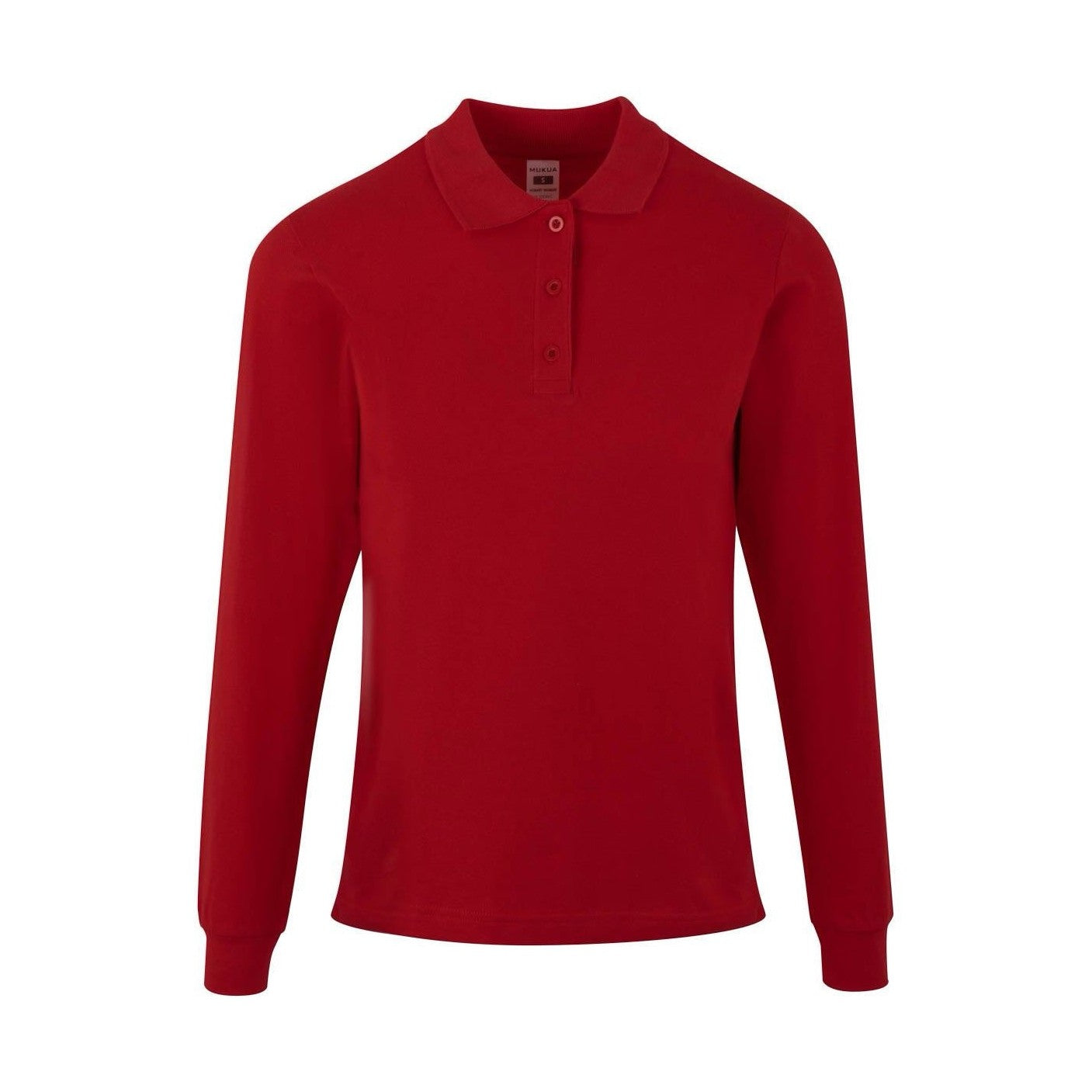 Polo mujer manga larga 100% algodón VEPL200WC