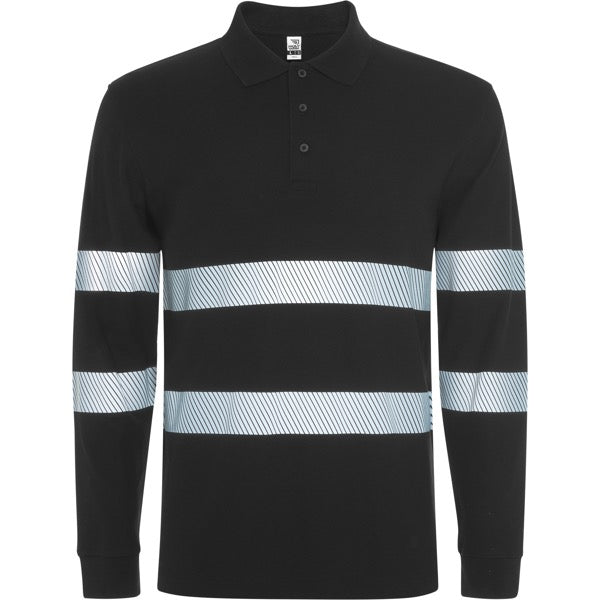 Polo manga larga visibilidad aumentada Roly WRK FORAN RO9325