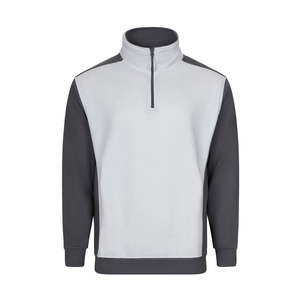 Sudadera cuello alto media cremallera Solid Match VE105703