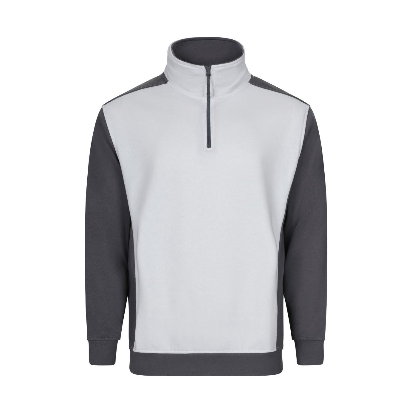 Sudadera cuello alto media cremallera Solid Match VE105703