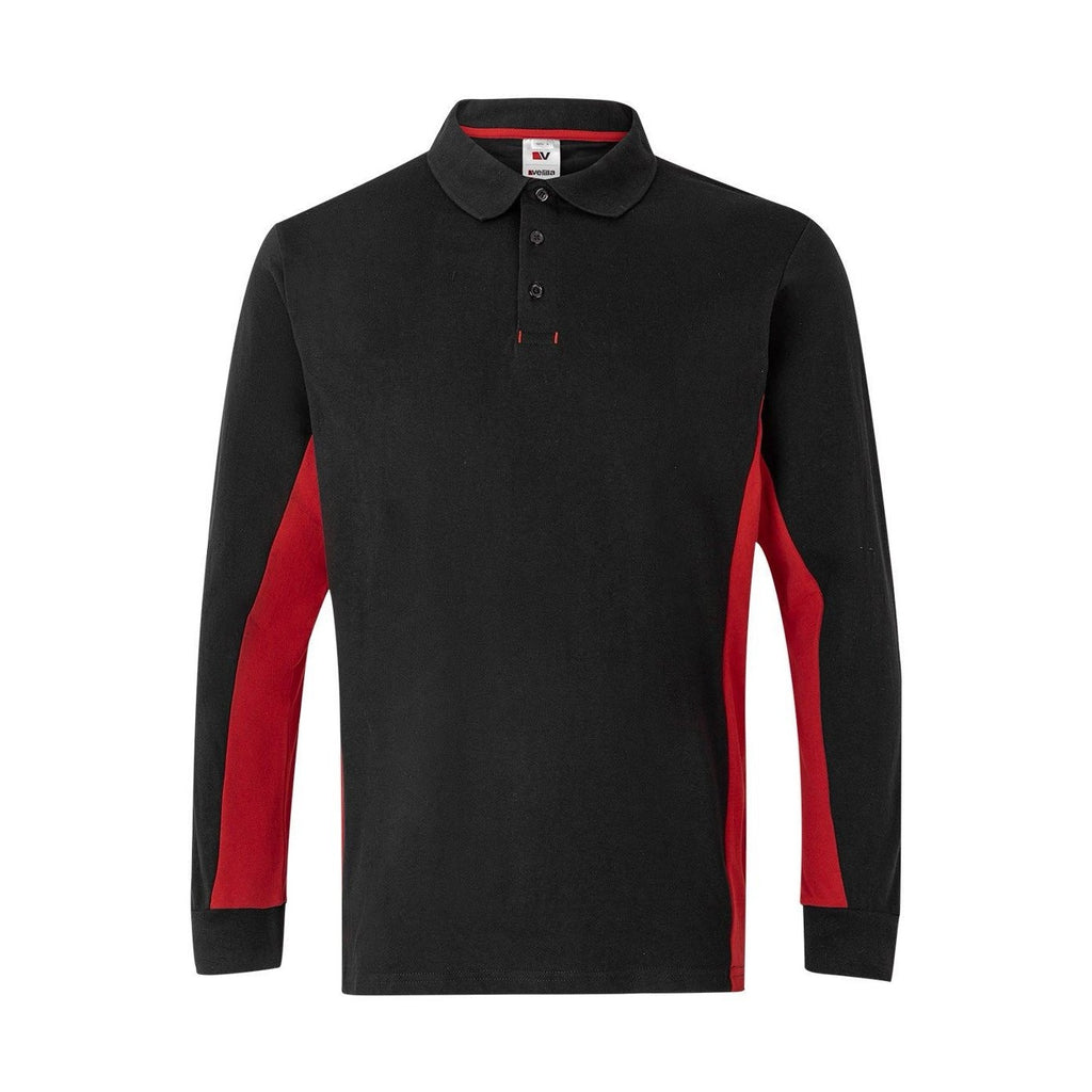 Polo de trabajo con cierre central de botones VE105514
