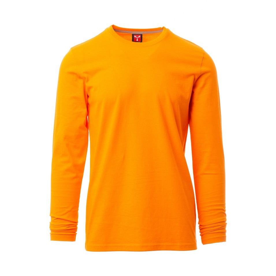 Camiseta manga larga cuello redondo con refuerzos PA000893-0033