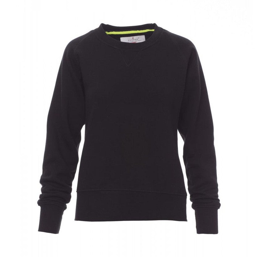 Sudadera mujer cuello redondo con mangas ranglán PA000395-0001