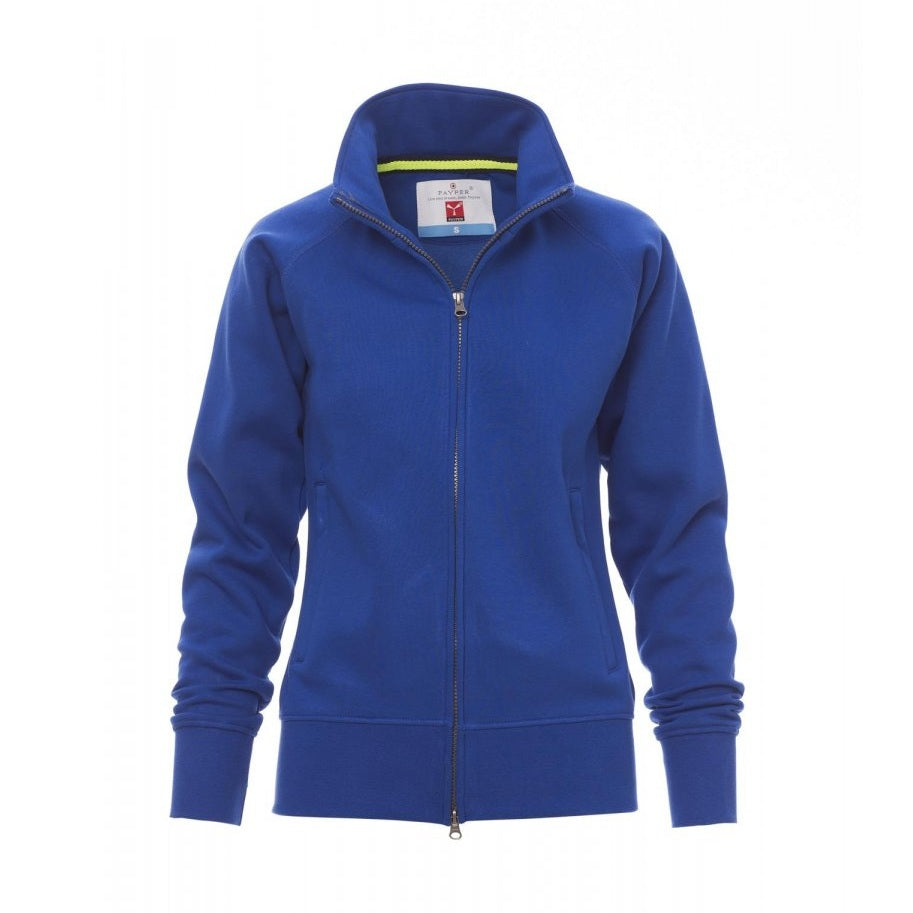Sudadera mujer con cremallera completa cubierta y bolsillos ocultos PA000396-0001